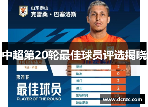 中超第20轮最佳球员评选揭晓
